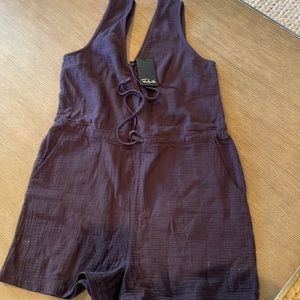 Blue romper | rails brand